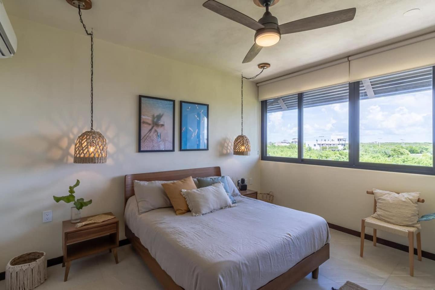 Hermoso Departamento Con Vista Al Mar Isla Holbox Buitenkant foto