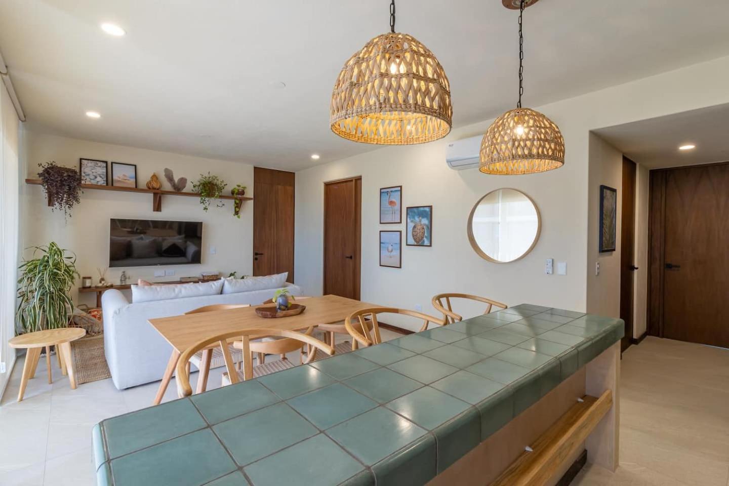 Hermoso Departamento Con Vista Al Mar Isla Holbox Buitenkant foto
